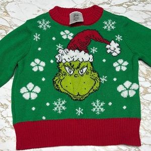 The grinch sweatshirt size 18 months